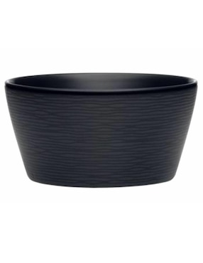 Noritake Tazón Sopa Porcelana Swilr Negro