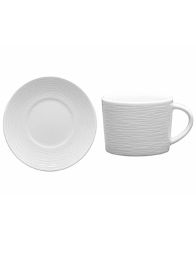 Noritake Terno De Café Blanco