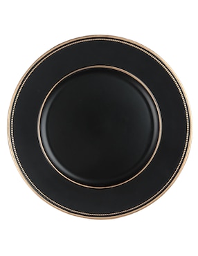 Plato base Crown Baccara Maurice de plástico