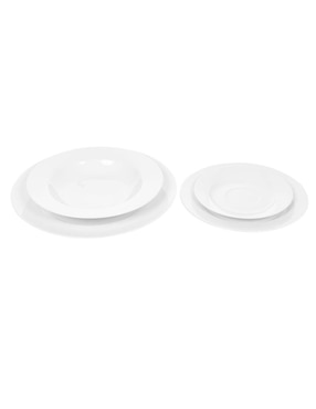 Plato ensalada Royal Bratfford de porcelana