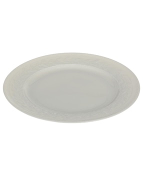Plato para ensalada Bernardaud Louvre blanco
