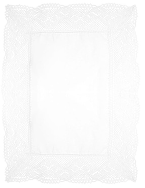 Mantel Individual Luxury Linens Antique Blanco