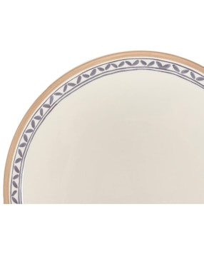 Plato Villeroy & Boch de porcelana