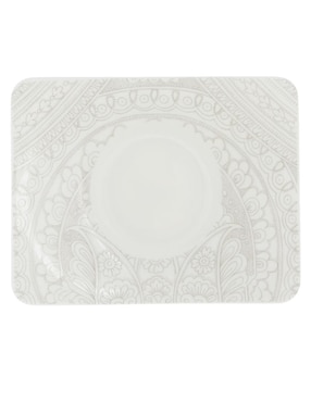 Plato Para Taza Villeroy & Boch Quinsai Garden Blanco