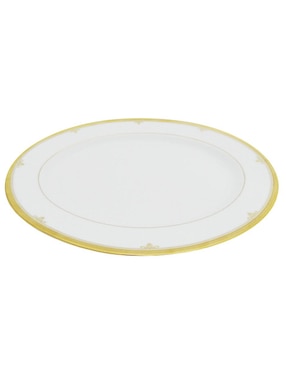 Platón Noritake Buckingham Gold Blanco