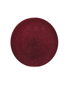 Plato Base Luigi Bormioli Glitter Rojo