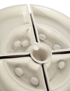 Set botanero Köstlich Service de Porcelana con 8 divisiones