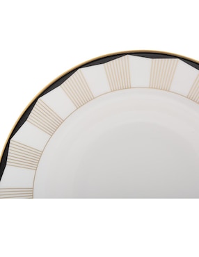Plato Lenox de porcelana