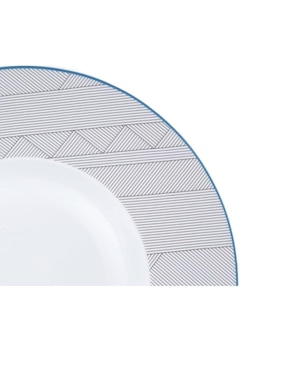 Plato sopa Vista Alegre Orchestra de porcelana