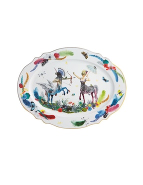Platón Vista Alegre de porcelana