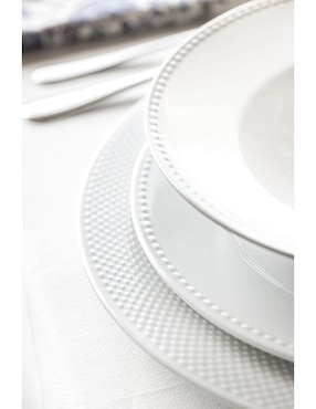 Plato Vista Alegre blanco