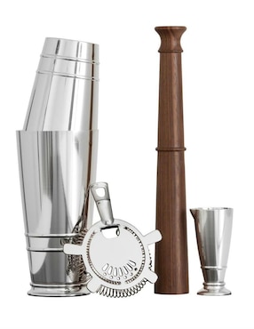 Set bar Fortessa de acero inoxidable