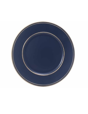 Plato Base Crown Baccara Maurice Azul