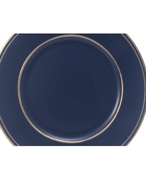 Plato base Crown Baccara de plástico