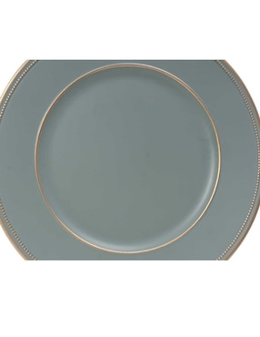 Plato base Crown Baccara de plástico