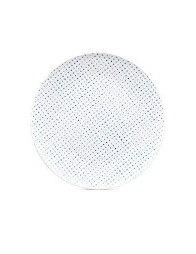 Plato trinche Noritake Hammock azul de porcelana