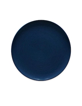 Plato Base Noritake Non Swirl Azul Marino