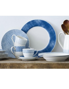 Plato base Noritake de porcelana