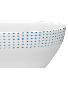 Ensaladera Noritake Hammock azul