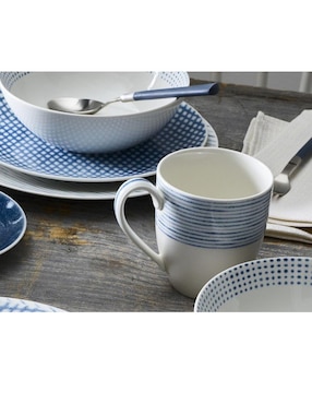 Taza Noritake 443 Mililitros Hammock azul