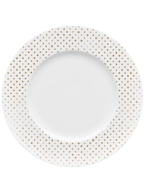 Plato base Noritake Hammock café de porcelana
