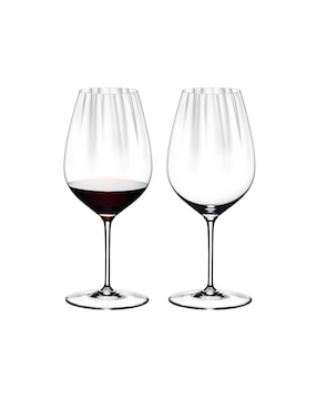 Set De 2 Copas Para Cabernet Riedel 450 Mililitros Performance