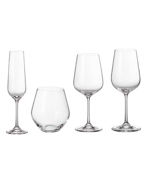 Set de 6 copas para Vino espumoso Haus Tokyo 210 Mililitros