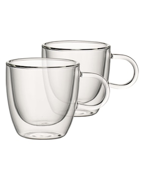 Set De Tazas Doble Pared Villeroy & Boch Artes H&C 2 Piezas