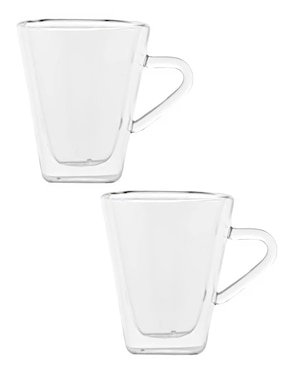 Set De 2 Tazas Luigi Bormioli Express