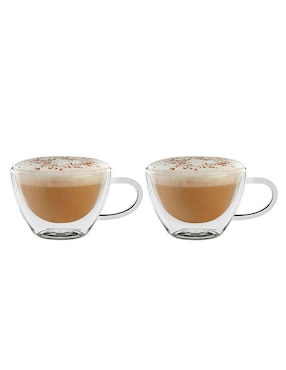 Set de tazas clásicas Luigi Bormioli 2 piezas