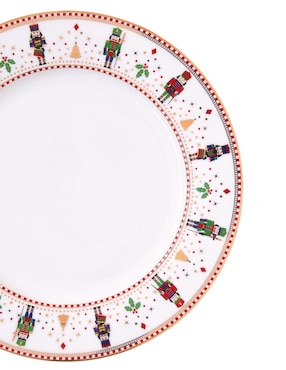 Vajilla N Narrative nutcracker de porcelana para 4 personas