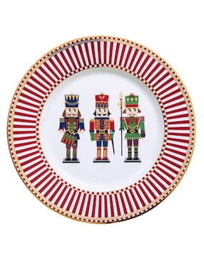 Vajilla N Narrative nutcracker de porcelana para 4 personas