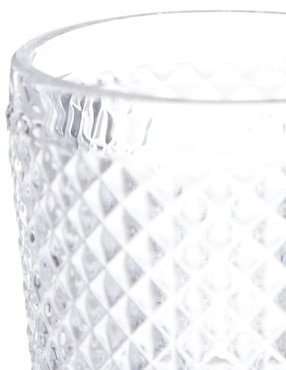 Vaso N Narrative de vidrio