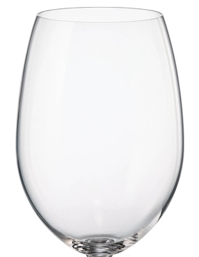 Set de copas Bohemia Bruna de cristal