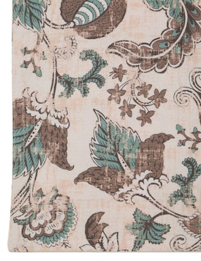 Mantel individual rectangular de algodón Bowtique Traviata