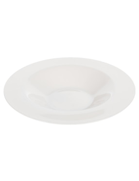 Plato sopa Royal Porcelain Fancy White de porcelana