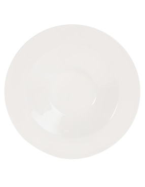 Plato sopa Royal Porcelain Fancy White de porcelana