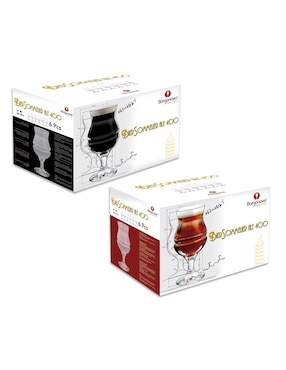 Copa universal Borgonovo Bier Sommelier Ale de vidrio soplado