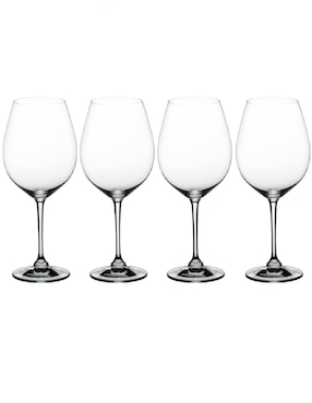 Set de copas universal Nachtmann Burgundy de cristal