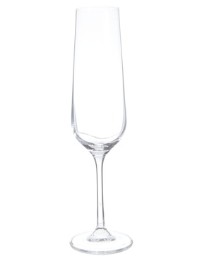 Set de copas para flauta Bohemia Tori de cristal