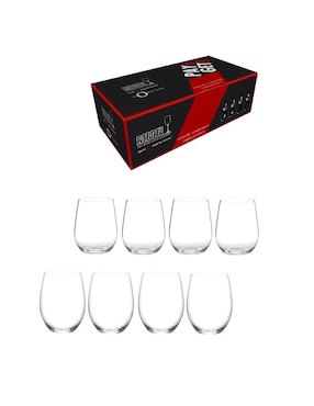 Set 4 Copas Riedel Gift Box O Cabernet Merlot + 4 Copas Viognier Chardonnay