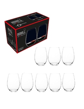 Set de copas para vino Riedel "O" de cristal