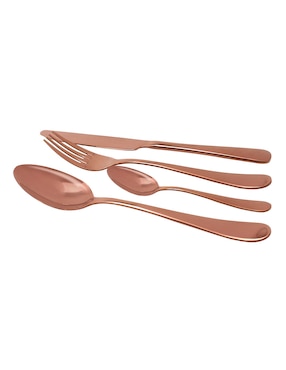 Set cubiertos Crown Baccara de acero inoxidable 24 piezas