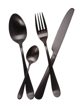 Set cubiertos Crown Baccara de acero inoxidable 24 piezas