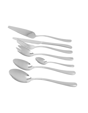 Set cubiertos Crown Baccara de acero inoxidable 27 piezas
