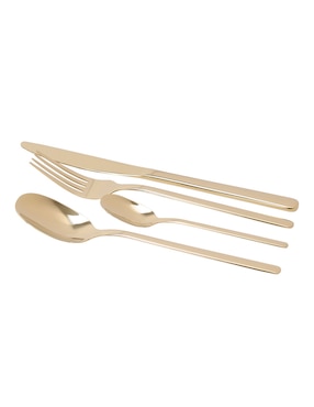 Set cubiertos Crown Baccara de acero inoxidable 48 piezas