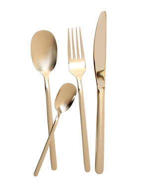 Set cubiertos Crown Baccara de acero inoxidable 48 piezas