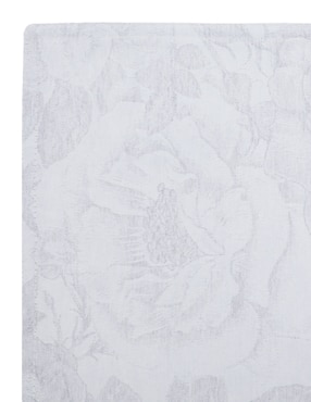 Mantel individual rectangular de algodón Bowtique Rosas