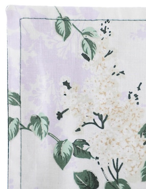 Mantel individual rectangular de algodón Luxury Linens Heaven