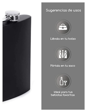 Licorera Bazzeff forma rectangular